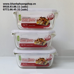 hộp thủy tinh lock&lock 420ml - hộp thủy tinh lock&lock