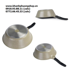 chảo đá lòng sâu lock&lock 7 lớp - chảo đá sạu lòng lock&lock