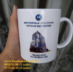 Ly sứ Minh Long 0.36L (in logo quà tặng)