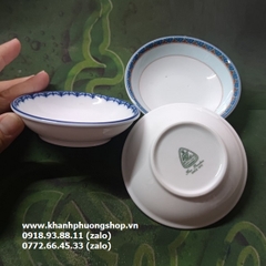 chén đựng nước chấm sứ minh long - chén nước chấm sứ Minh Long