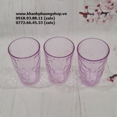 bộ 3 ly thủy tinh màu cao cấp - bộ 3 ly thủy tinh màu