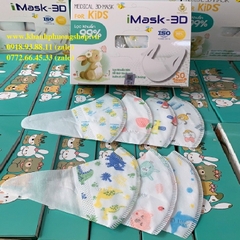 khẩu trang y tế cho bé hộp 50 cái - khẩu trang 3D cho bé hộp 50 cái