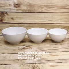 tô sứ trắng Minh Long - tô sứ trắng