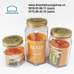 hủ thủy tinh lock&lock - hũ thủy tinh lock&lock