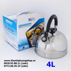 ấm đun nước tự reo 4L Orison - ấm đun nước 4L xài bếp từ