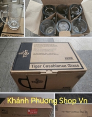 Bộ 6 ly bia Tiger 450ml nhập khẩu Indonesia