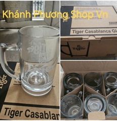 Bộ 6 ly bia Tiger 450ml nhập khẩu Indonesia