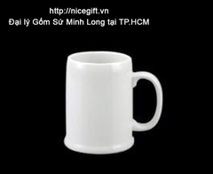 ly sứ trắng Minh Long 0.52L - ly bia sứ Minh Long 0.52L