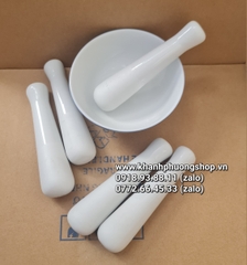 chày sứ Minh Long 18cm - chày dã thuốc sứ minh long