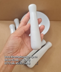 chày sứ Minh Long 18cm - chày dã thuốc sứ minh long