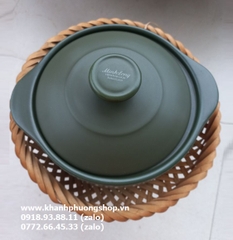 nồi sứ Minh Long thân cao 1.2L - nồi sứ minh long vesta 1.2L
