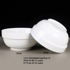 tô sứ trắng ăn cơm - tô sứ trắng - tô sứ