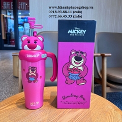 ly giữ nhiệt inox Disney nhiều mẫu chuột mickey, gấu dâu xinh xắn - ly giữ nhiệt inox 304