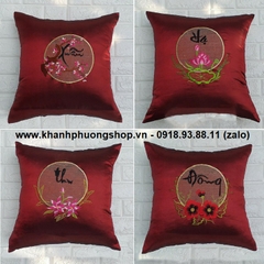 gối tựa lưng ghế gỗ - gối tựa lưng ghế gỗ