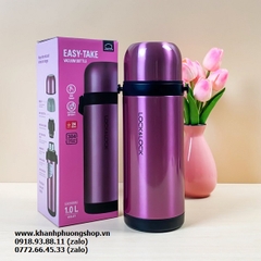 bình giữ nhiệt lock&lock 1L - bình giữ nhiệt lock&lock 1000ml