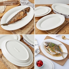 dĩa hột xoài sứ trắng - dĩa hột xoài
