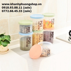 hộp nhựa đựng gia vị - hủ đựng gia vị