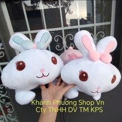 Bộ mền gối 2 trong 1 hình chú thỏ cực xinh