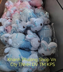 Bộ mền gối 2 trong 1 hình chú thỏ cực xinh