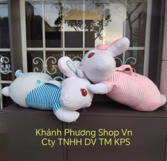 Bộ mền gối 2 trong 1 hình chú thỏ cực xinh