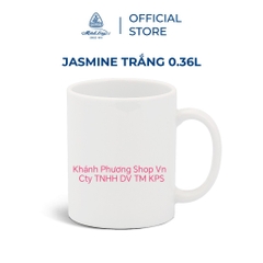 Ca sứ trắng Minh Long 0.36L - ca sứ minh long 360ml