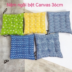 Nệm ngồi bệt vuông 36cm - nệm vuông lót ghế ngồi