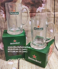 ly bia heineken nhập khẩu Italia - ly bia heineken