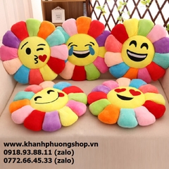 gối tựa lưng - gối tựa lưng hình bông hoa