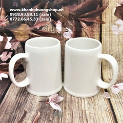 ca bia sứ Minh Long 0.5L - ca uống bia sứ Minh Long 0.5L