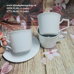 tách cà phê sứ Minh Long 0.17L - tách uống trà, cà phê sứ Minh Long 0.17L