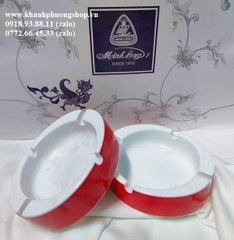 gạt tàn thuốc sứ Minh Long - gạt tàn thuốc oval