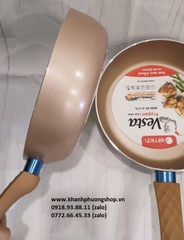 chảo 24cm lòng sâu siêu dày nấu bếp từ - chảo 24cm lòng sâu siêu dày