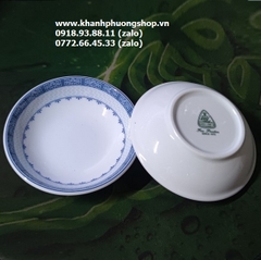 chén đựng nước chấm thôn dã sứ Minh Long 9cm - chén chấm sứ minh long