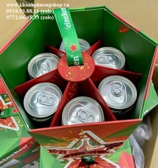 set quà tặng bia Ken cao cấp 2024 - set quà tặng bia Heineken Tết 2024