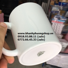 Ly sứ trắng Minh Long nhiều dung tích - ly sứ Minh Long