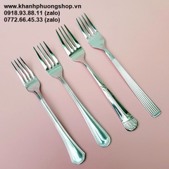 muỗng nĩa inox nhiều size - muỗng nĩa inox