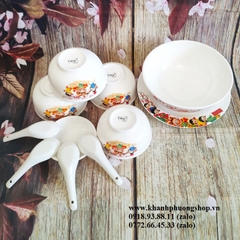 bộ chén tô dĩa sứ - chén tô dĩa sứ