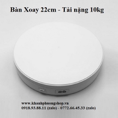 đế xoay trưng bày sản phẩm 22cm tải nặng 10 kg - đế xoay trưng bày sản phẩm