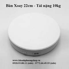 đế xoay trưng bày sản phẩm 22cm tải nặng 10 kg - đế xoay trưng bày sản phẩm