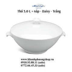 thố sứ có nắp dung tích 3L sứ Minh Long - thố sứ Minh Long có nắp