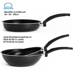 chảo chống dính easy frypan lock&lock - chảo chống dính lock&lock