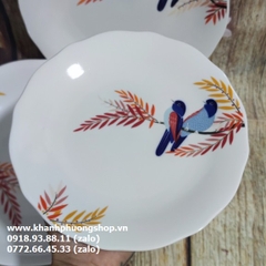 bộ chén tô dĩa sứ Đôi Bạn sứ Minh Long - bộ bàn ăn cao cấp sứ Minh Long