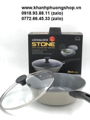 chảo stone lock&lock lòng sâu 28cm - chảo stone lock&lock