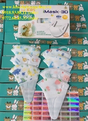 khẩu trang y tế cho bé hộp 50 cái - khẩu trang 3D cho bé hộp 50 cái