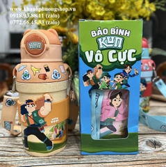 bình nước sữa Kun 430ml - bình giữ nhiệt sữa Kun 430ml