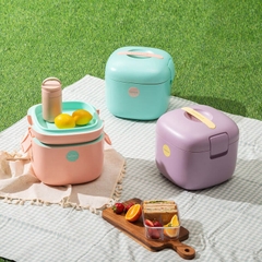 Thùng Giữ Lạnh Macaron LocknLock 7lít màu mint