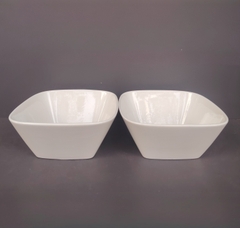 Combo 3 tô vuông loe 14cm gốm sứ Minh Long
