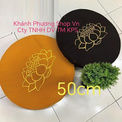 Nệm lót ngồi thiền 50x50x5cm - nệm ngồi thiền 50cm