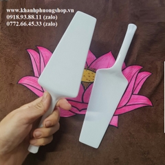 vá xúc bánh, chiên trứng ốp la sứ Minh Long - vá xúc bánh sứ minh long