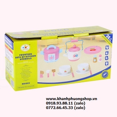 bộ đồ chơi nhà bếp bằng gỗ cho bé - bộ đồ chơi nhà bếp gỗ cho bé